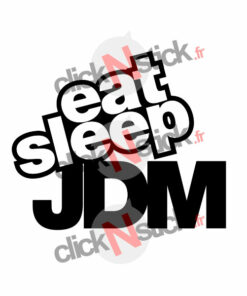 stickers eat sleep jdm