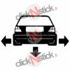 stickers Golf mk2 MKII low tuning