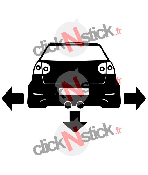 stickers golf mk5 MKV tuning low