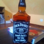 personnalisation bouteille étiquette whisky jack daniel's