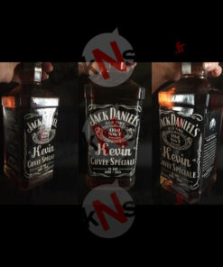 étiquette whisky jack daniels personnalisée