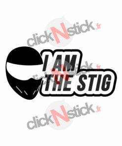 I am the stig, je suis le stig TOP GEAR