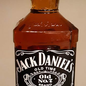 étiquette personnalisée pour bouteille de whisky Jack Daniel's