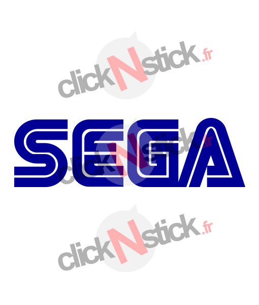 sticker SEGA console de jeux