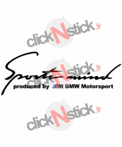 stickers sports mind bmw motorsport