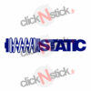 sticker static