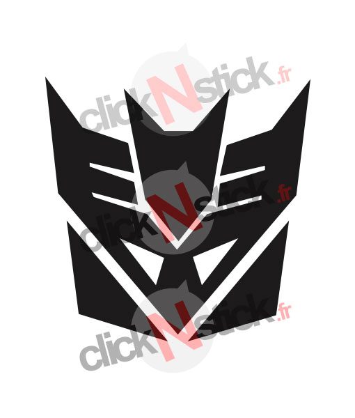 stickers logo transformers decepticons decepticon