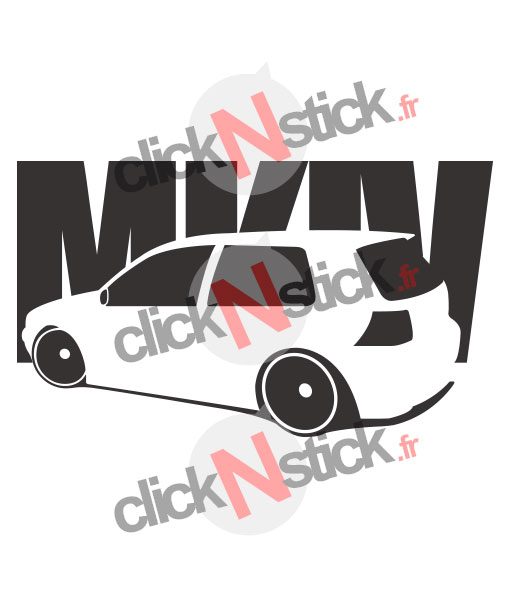 stickers golf mk4 vw