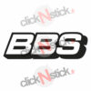 logo BBS jantes rim wheels stickers