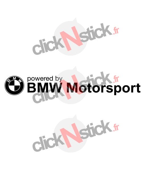 bmw motosrport logo stickers