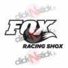 Fox Racing Shox stickers