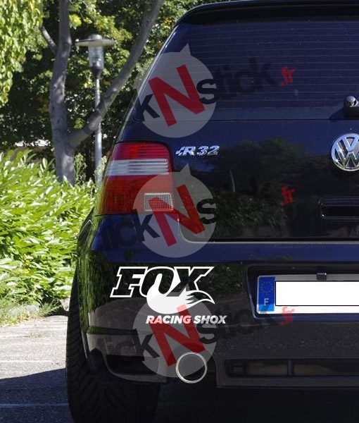 FOX Racing shox sticker
