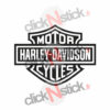 Logo Harley Davidson stickers
