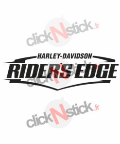 Harley Davidson riders edge stickers