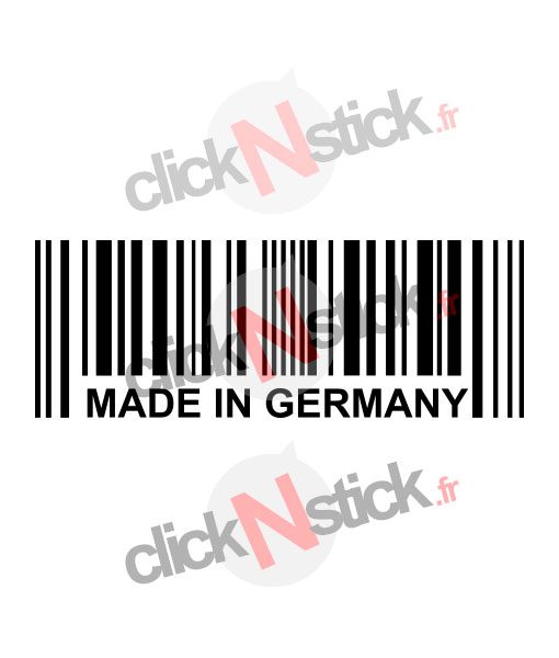Made in Germany stickers