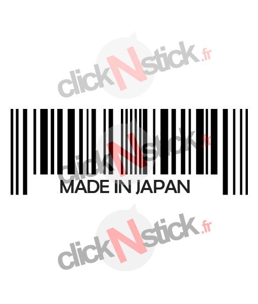 Made in Japan stickers