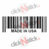 Made in USA stickers