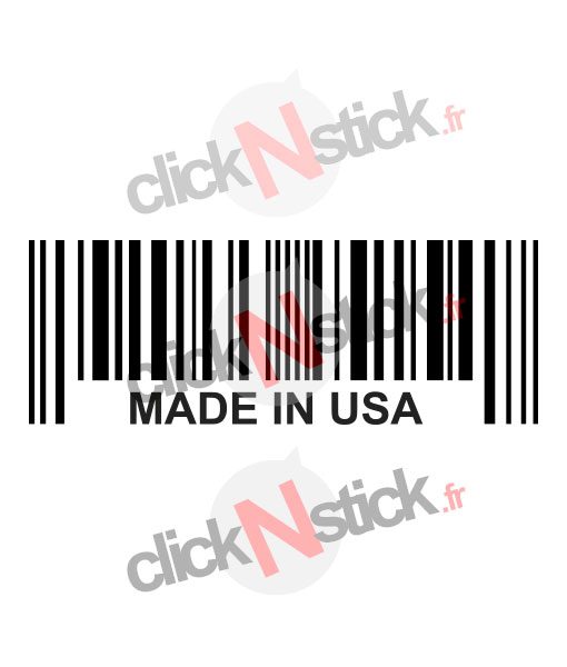 Made in USA stickers