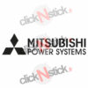 mitsubishi power systems stickers