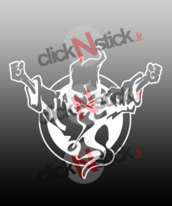 Stickers idt thunderdome 1 couleur