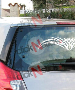 tribal 1 lunette voiture stickers