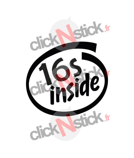 16s 16 s inside intel inside look stickers