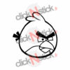 angry birds sticker