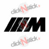 sticker logo M bmw