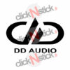 logo digital designs dd audio stickers