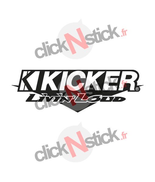 kicker spl flex démo audi stickers