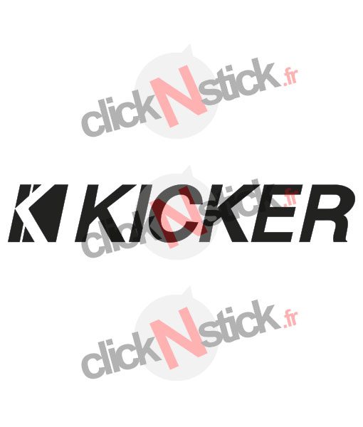 kicker car audio spl flex stickers