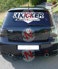 kicker audio spl démo flex sticker