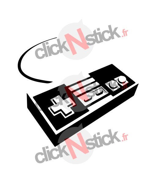 manette nes nintendo stickers