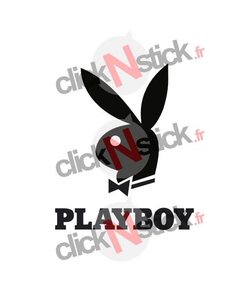 lapin palayboy magazine stickers