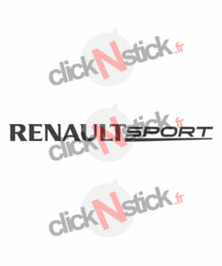 renault sport rs stickers