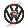 volkswagen V victory peace stickers