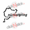 circuit nurburgring sticker
