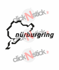 circuit nurburgring sticker