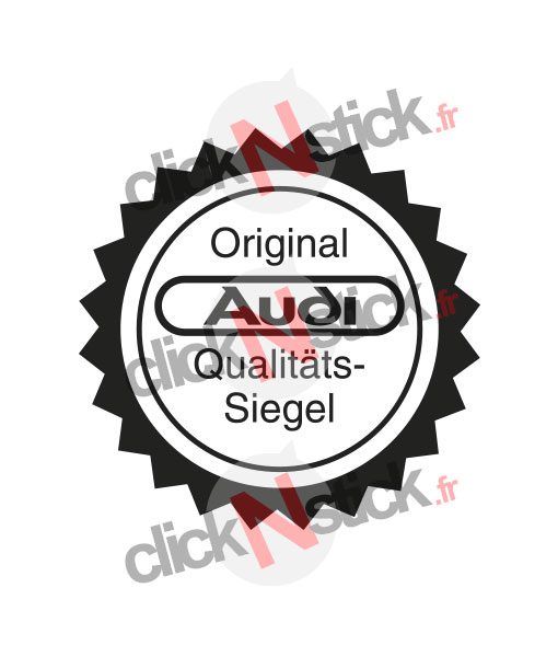 original audi style nintendo stickers