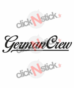 German Crew sticker
