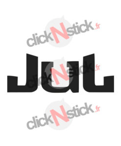 sticker logo rap jul