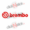 Brembo freinage sticker
