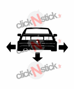 VW Corrado down n out sticker