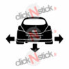 Opel Corsa D down n out sticker