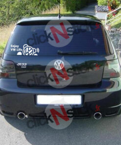 enjoy vw volkswagen life stickers