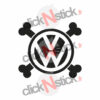 VW volkswagen pirate stickers