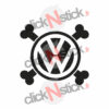 VW volkswagen pirate stickers