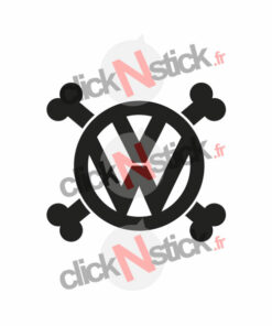 VW volkswagen pirate stickers