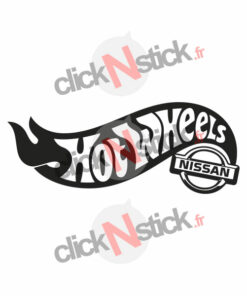 Hot Wheels nissan stickers humour