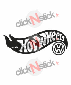 Hot Wheels VW stickers humour